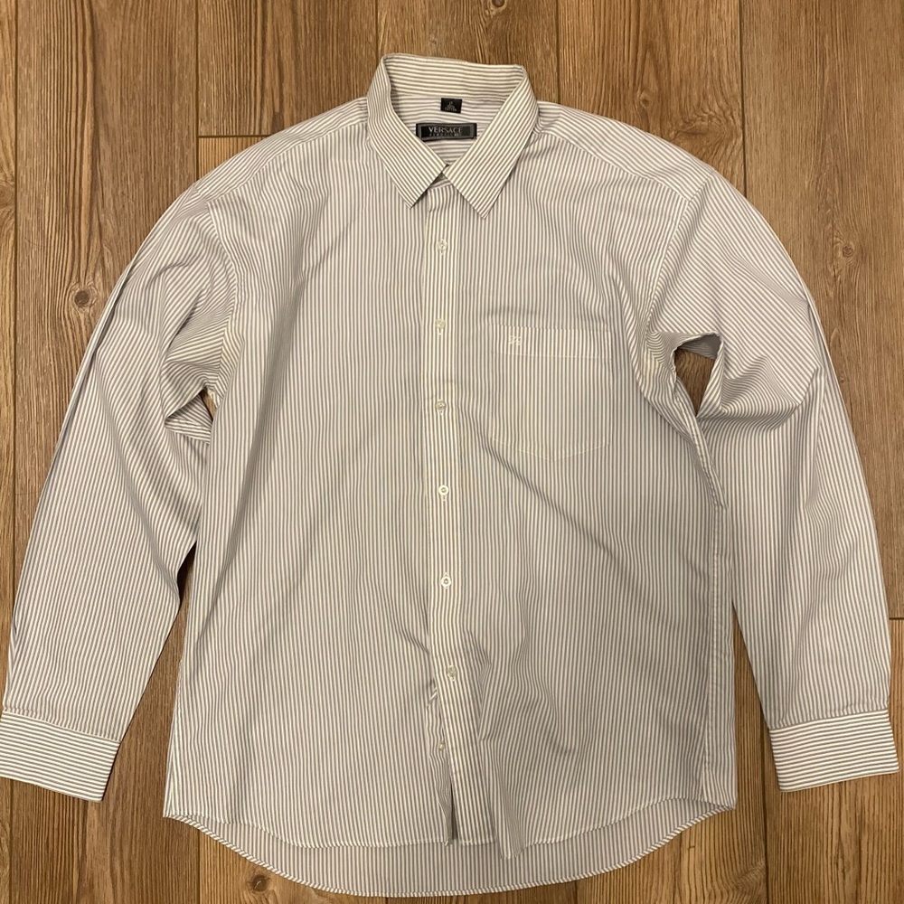 Vintage Versace classic button up shirt men’s